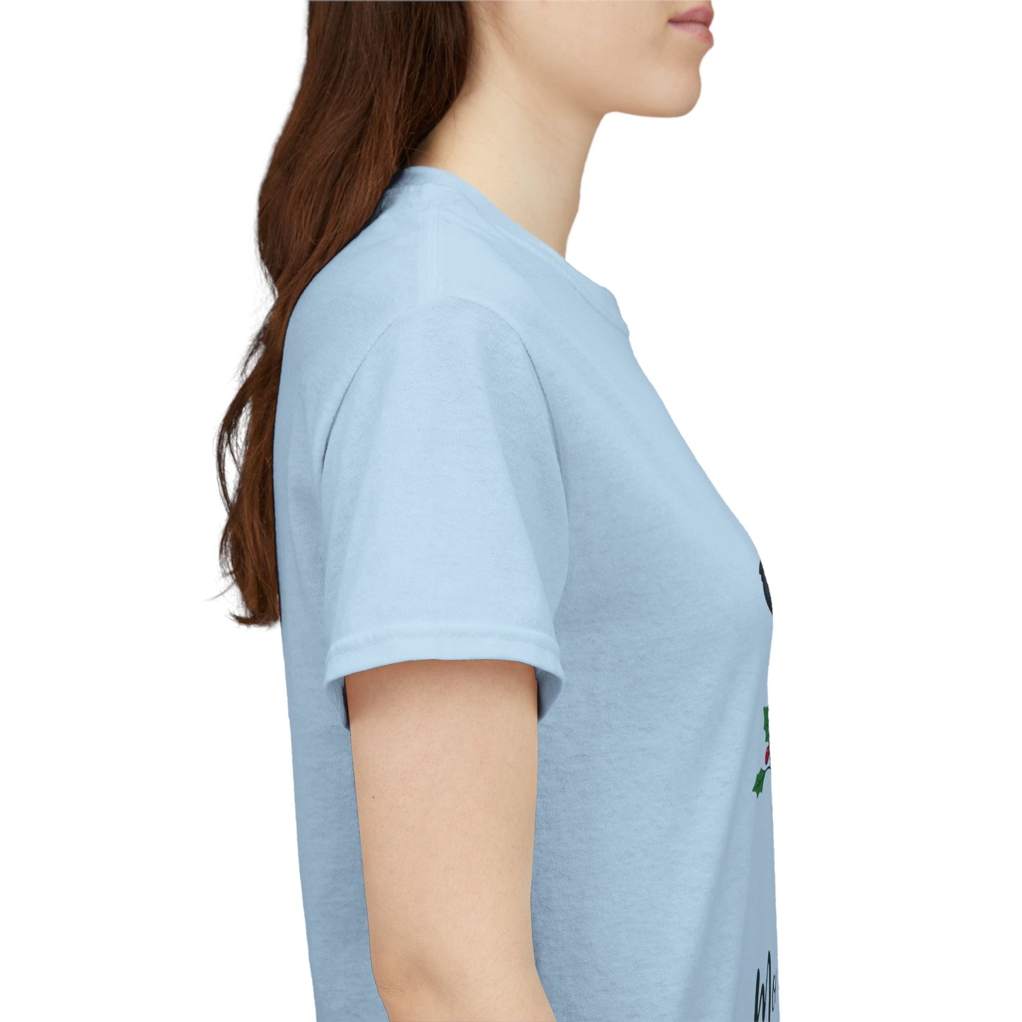 Moovey Christmas Cow Tee - Festive Holiday Cheer