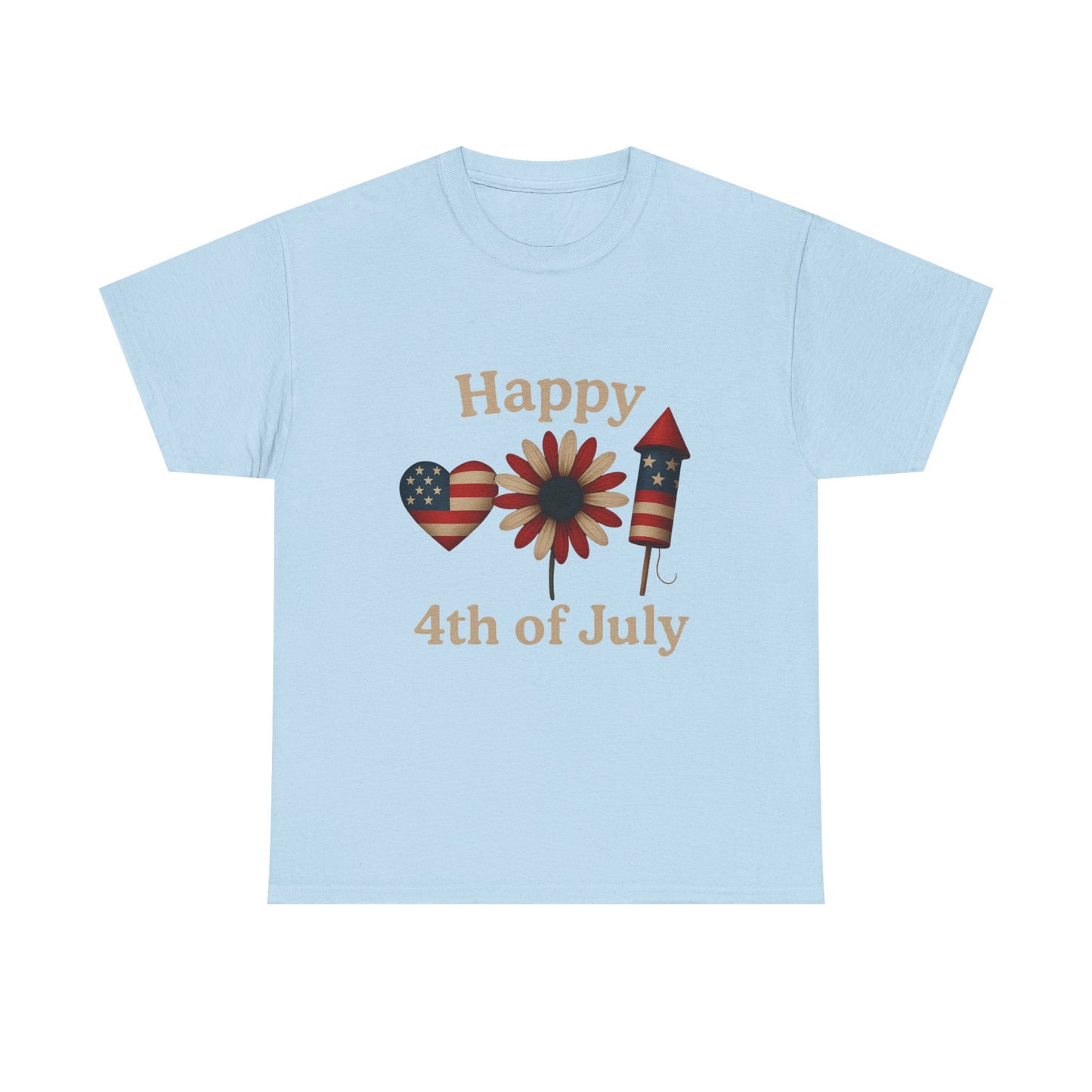 Happy 4th of July Patriotic Tee