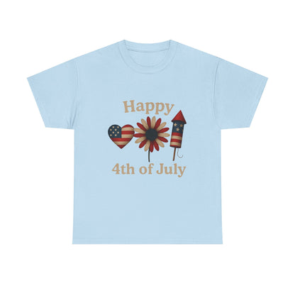 Happy 4th of July Patriotic Tee