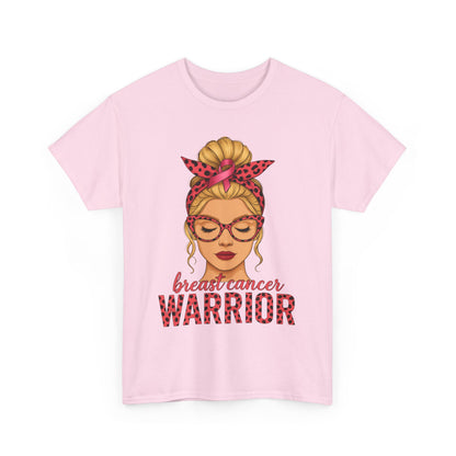 Breast Cancer Warrior Tee - Pink Ribbon Support
