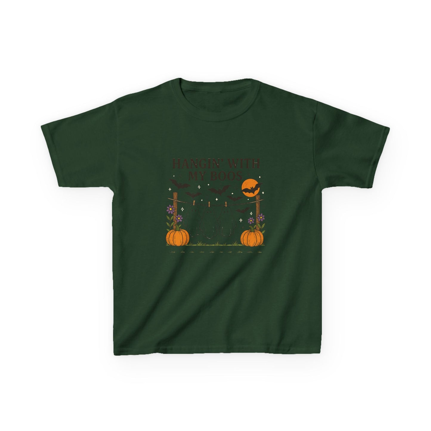 Hangin' With My Boos - Halloween Kids Tee