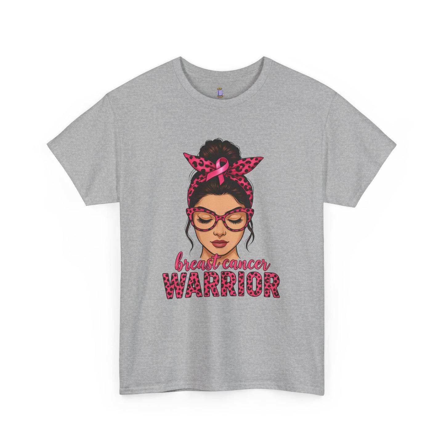 Breast Cancer Warrior Tee, Inspirational T-Shirt for Survivors, Supportive Gift for Cancer Awareness Events, Unisex Cotton Top, [...]