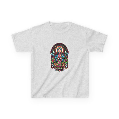 Virgin Mary Graphic Tee - Christmas Kids Shirt