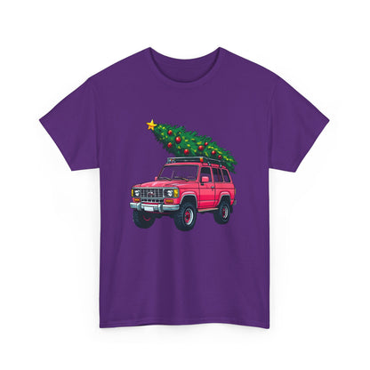 Pink SUV Christmas Tree Tee
