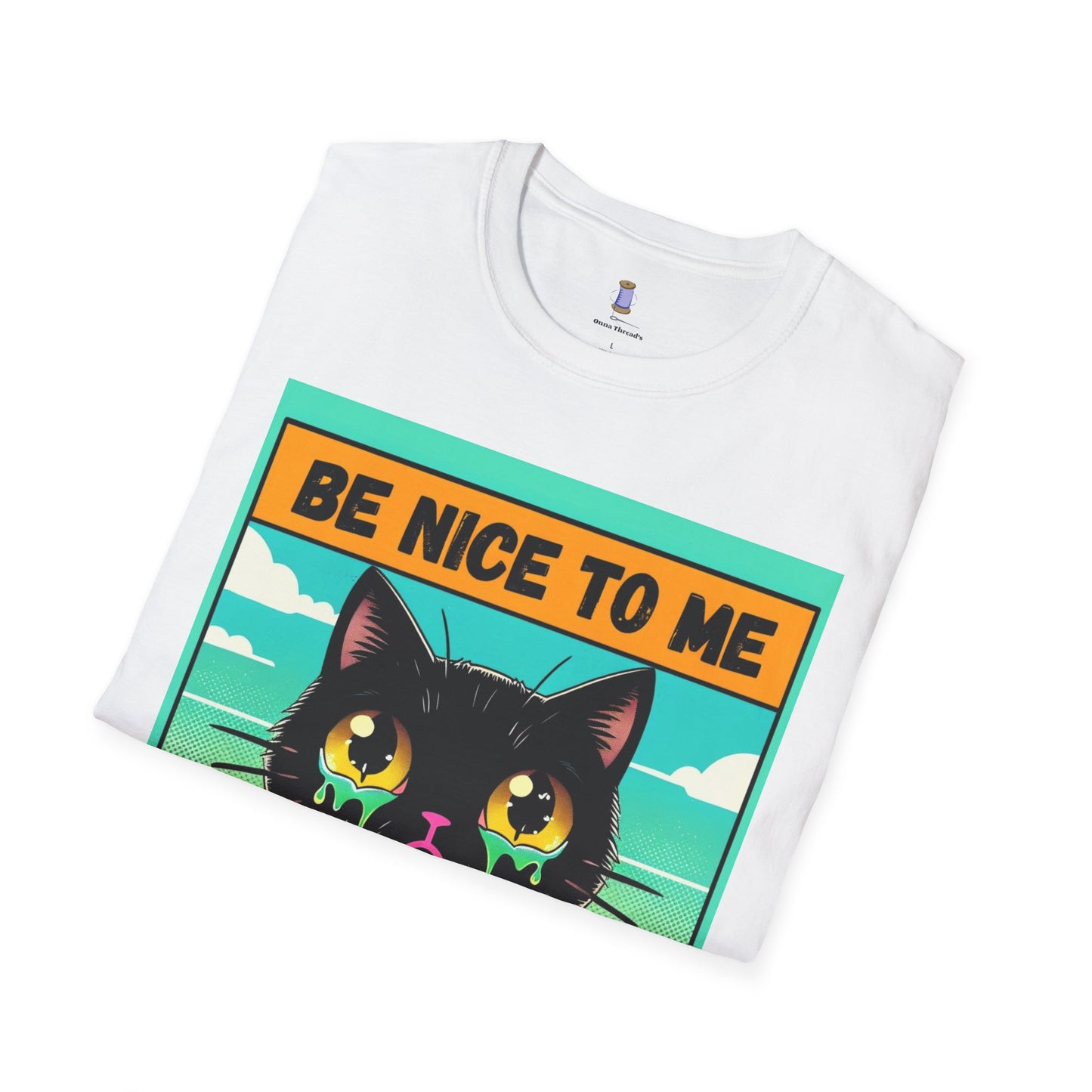 Playful Cat Graphic Tee, Unisex T-Shirt, Gift for Cat Lovers, Cute Animal Apparel, Funny Pet Quote Shirt
