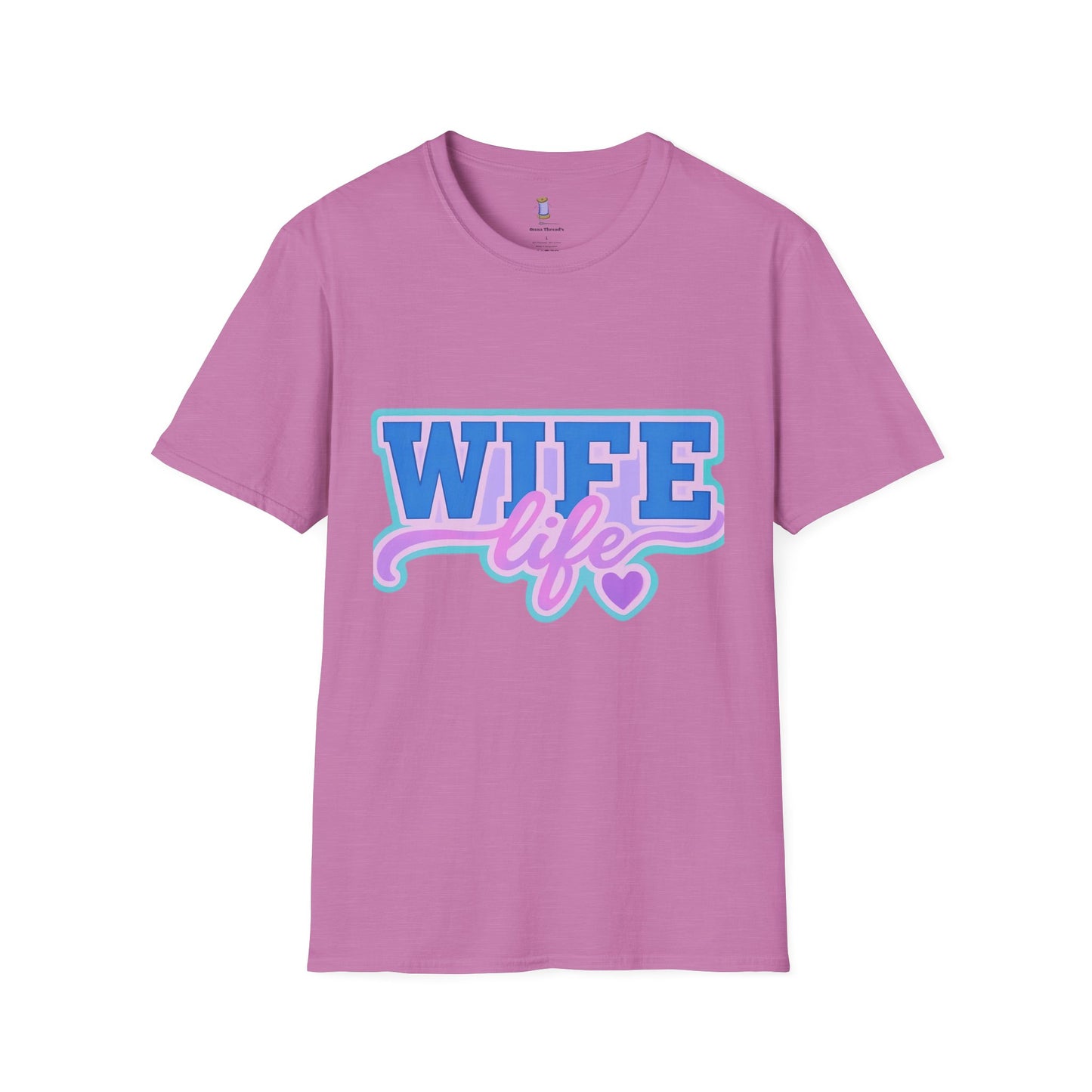 Wife Life T-Shirt, Cute Wife Tee, Unisex Graphic Shirt, Gift for Her, Couple's Apparel, Casual Wear, Birthday Gift