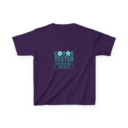 Cookie Tester Dinosaur Christmas Kids Tee
