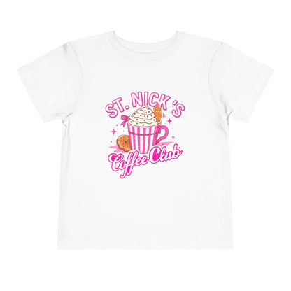 St. Nick's Coffee Club Toddler Christmas Tee