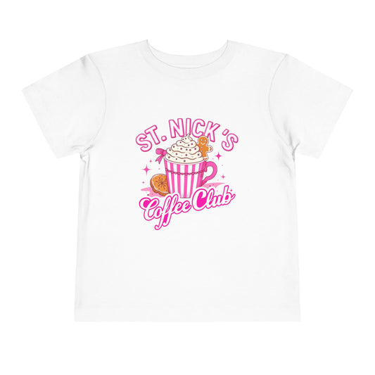 St. Nick's Coffee Club Toddler Christmas Tee