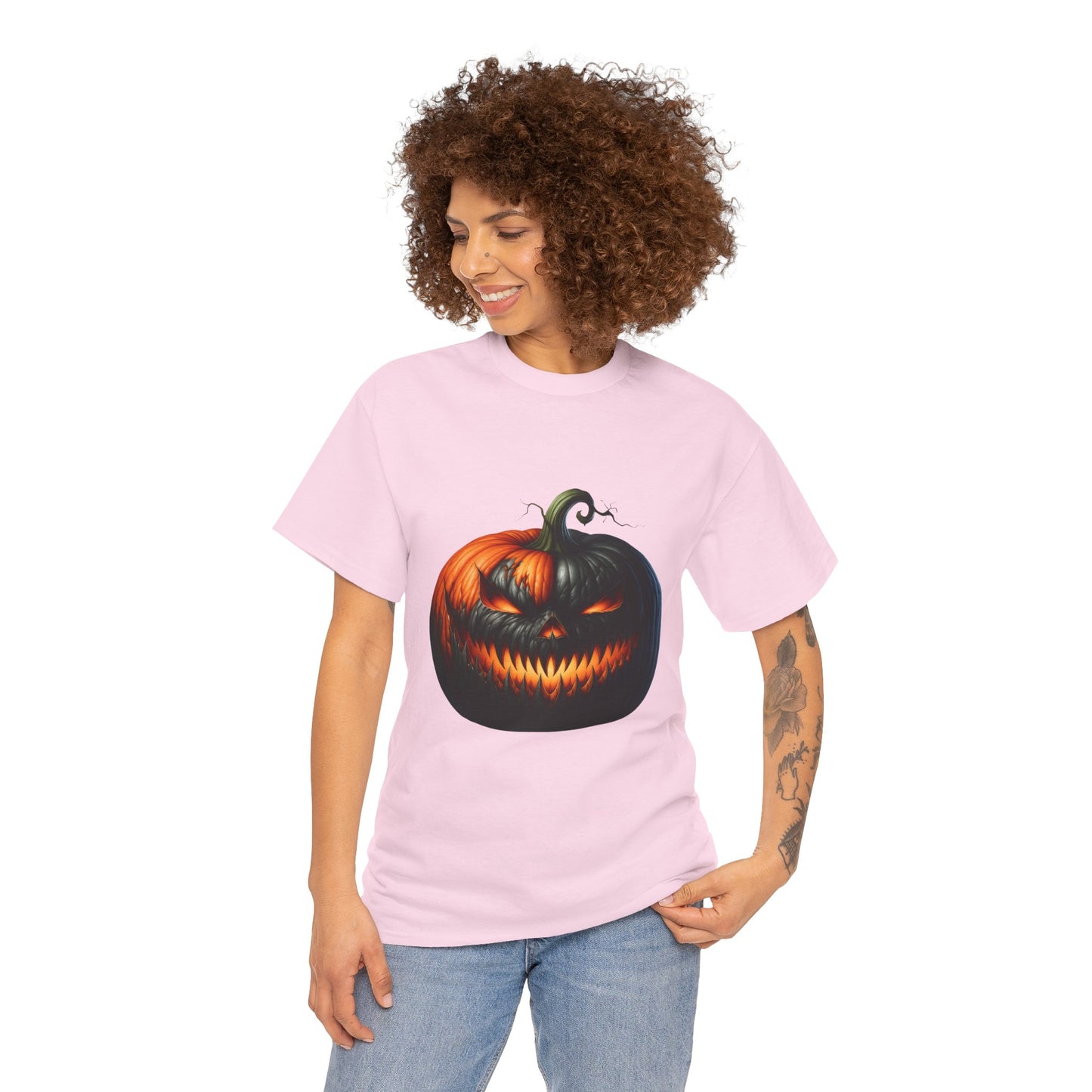 Sinister Pumpkin – Halloween Glow Tee