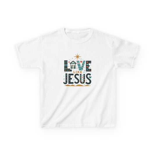 Love Like Jesus - Dino Christmas Tee