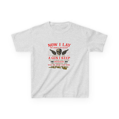 Now I Lay Me Down to Sleep - Dinosaur Skull Tee