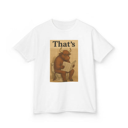Bull Market Bathroom Break - Funny Kids Tee