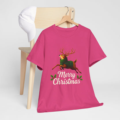 Merry Christmas Reindeer Tee