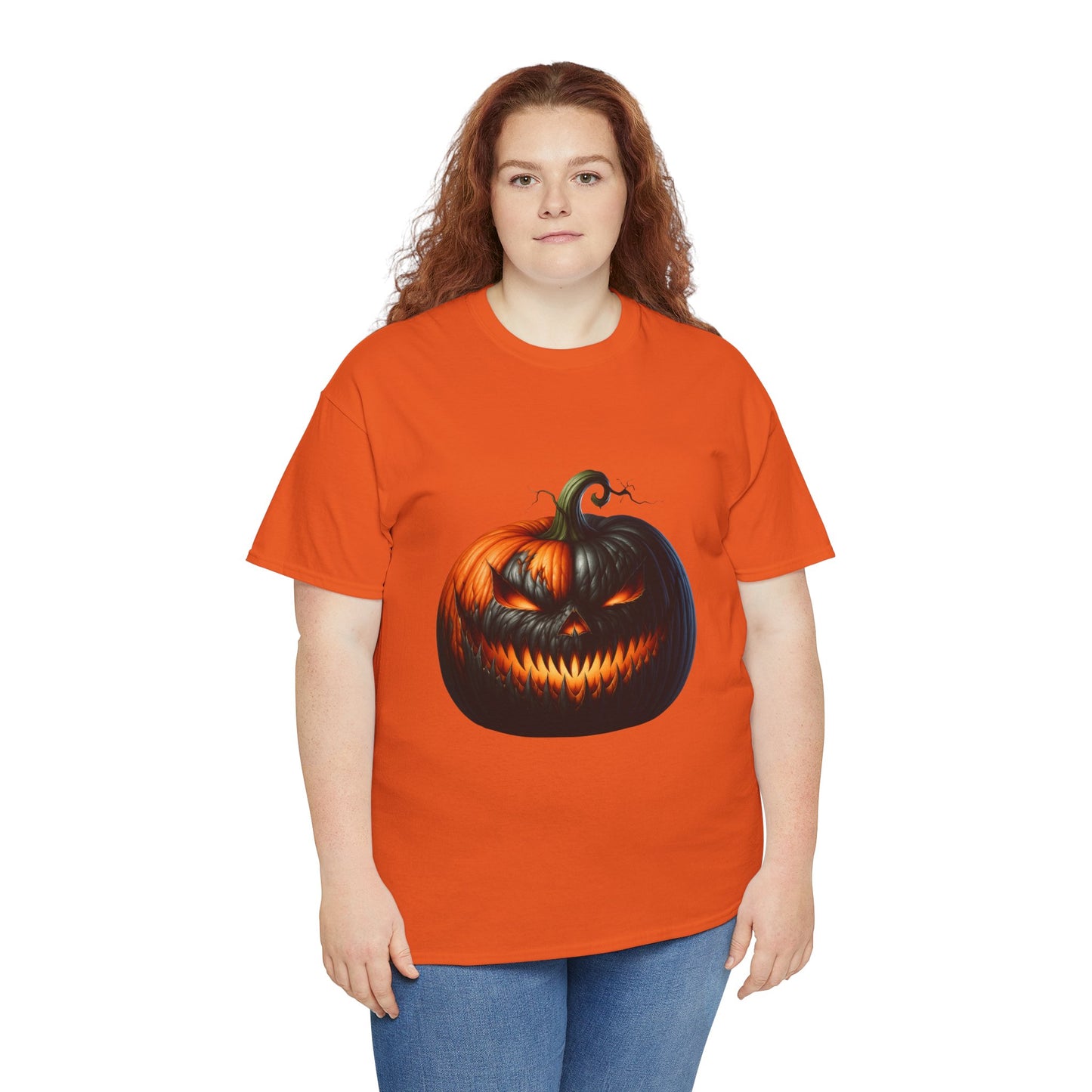 Sinister Pumpkin – Halloween Glow Tee