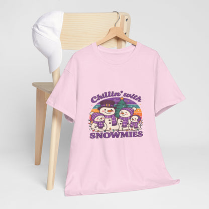 Snowman Tee - Chillin' with SNOWMIES