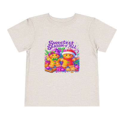 Sweetest Season Gingerbread Christmas Toddler Tee