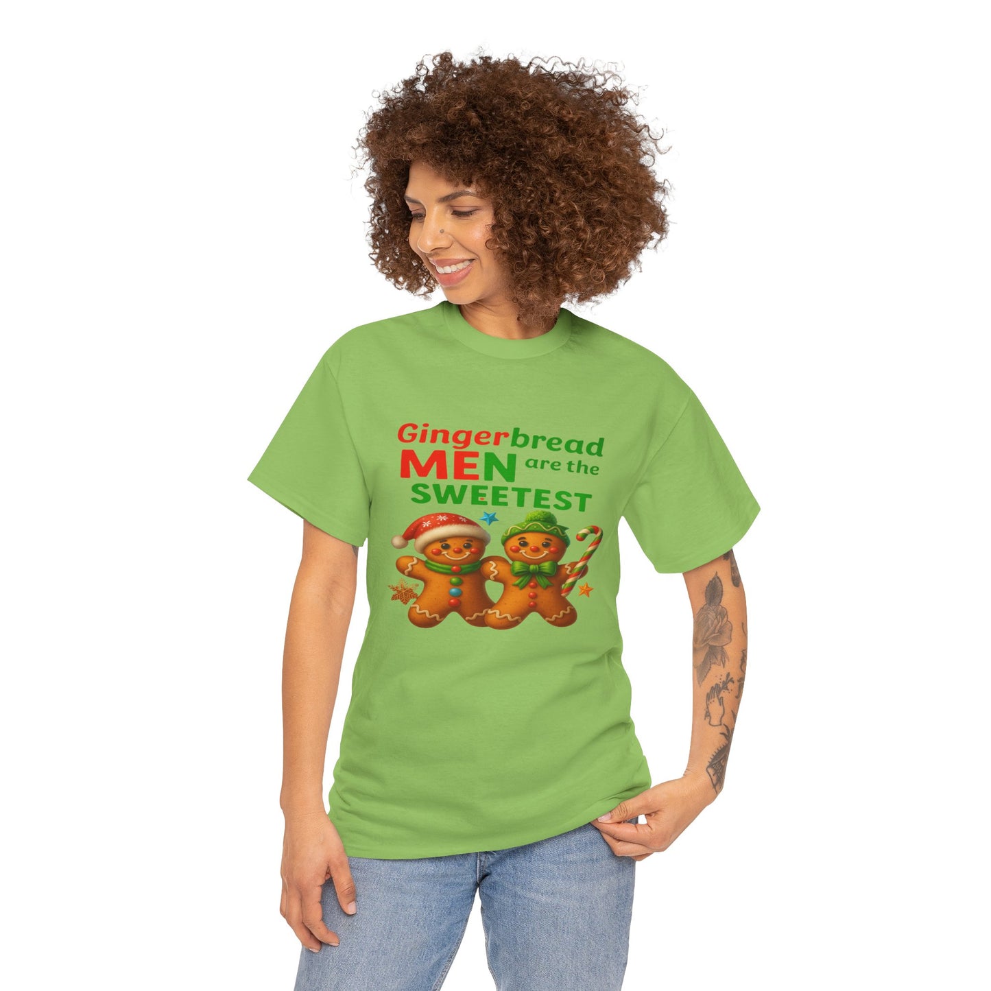 Gingerbread Unisex Tee - Sweetest Men Design