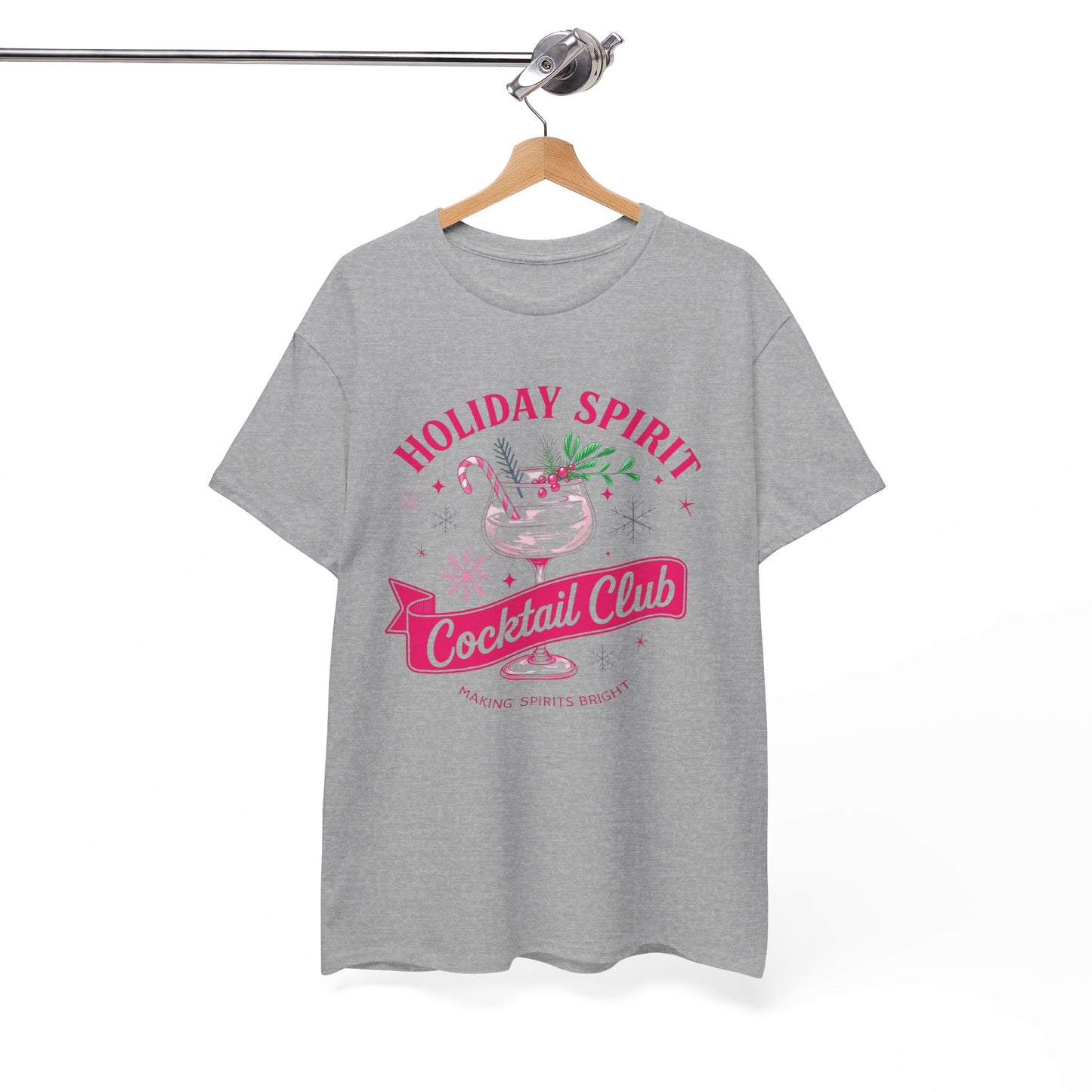 Holiday Spirit Cocktail Club Tee