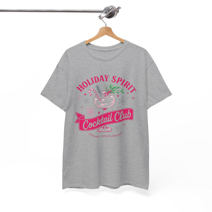 Holiday Spirit Cocktail Club Tee