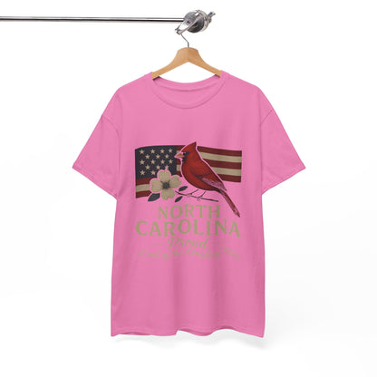 NC Pride: Cardinal, Dogwood & State Flag Tee