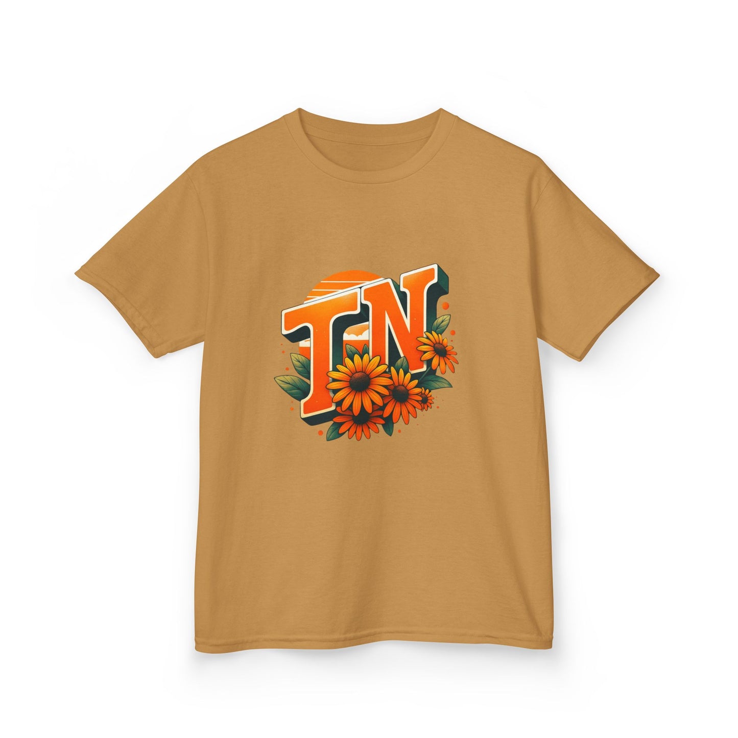 TN Sunset Dino Tee - Tennessee Retro Christmas Shirt