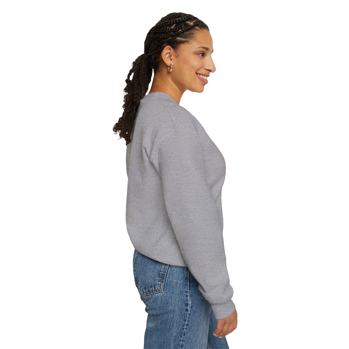 Halloween Ghost Crewneck Sweatshirt, Cozy Fall Apparel, Cute Ghost Design, Pumpkin Sweatshirt, Unisex Halloween Gift