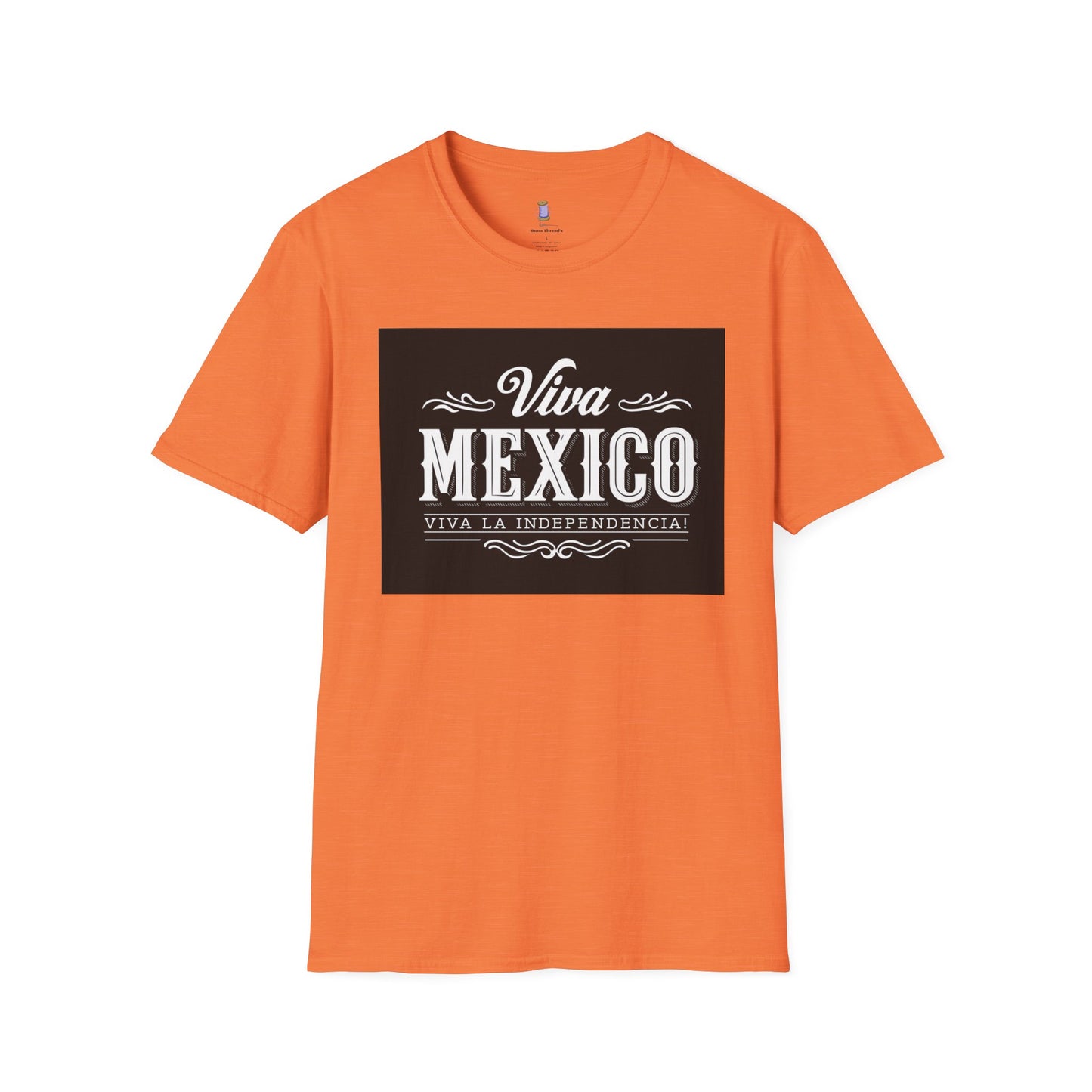 Viva Mexico Tees | Unisex Softstyle T-Shirt for Celebrations, Gifts, Independence Day, Weekend Outings, Casual Wear