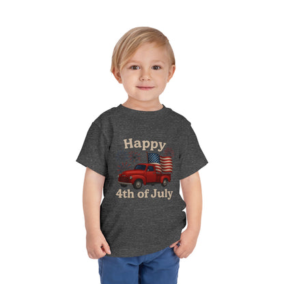 4th of July Truck Tee - Happy Independence Day!