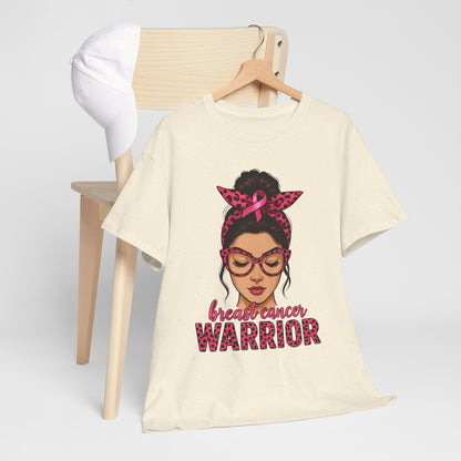 Breast Cancer Warrior Tee - Pink Ribbon Support
