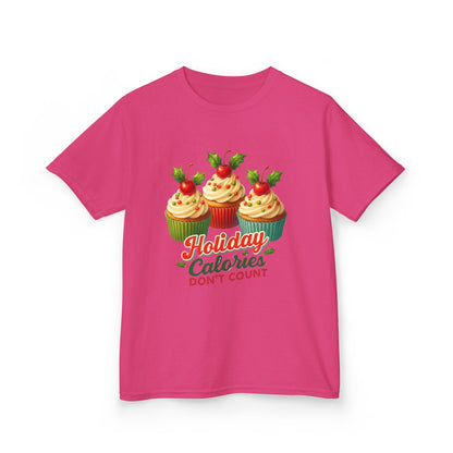 Holiday Cupcake Dino Tee - Christmas Fun!