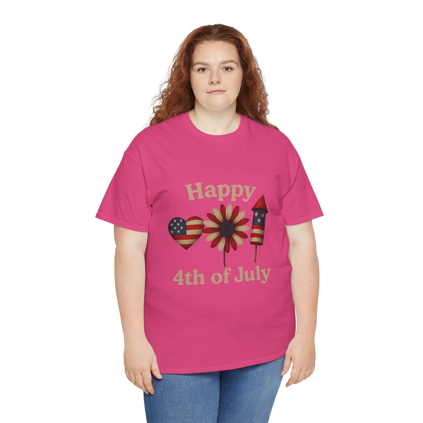 Happy 4th of July Patriotic Tee