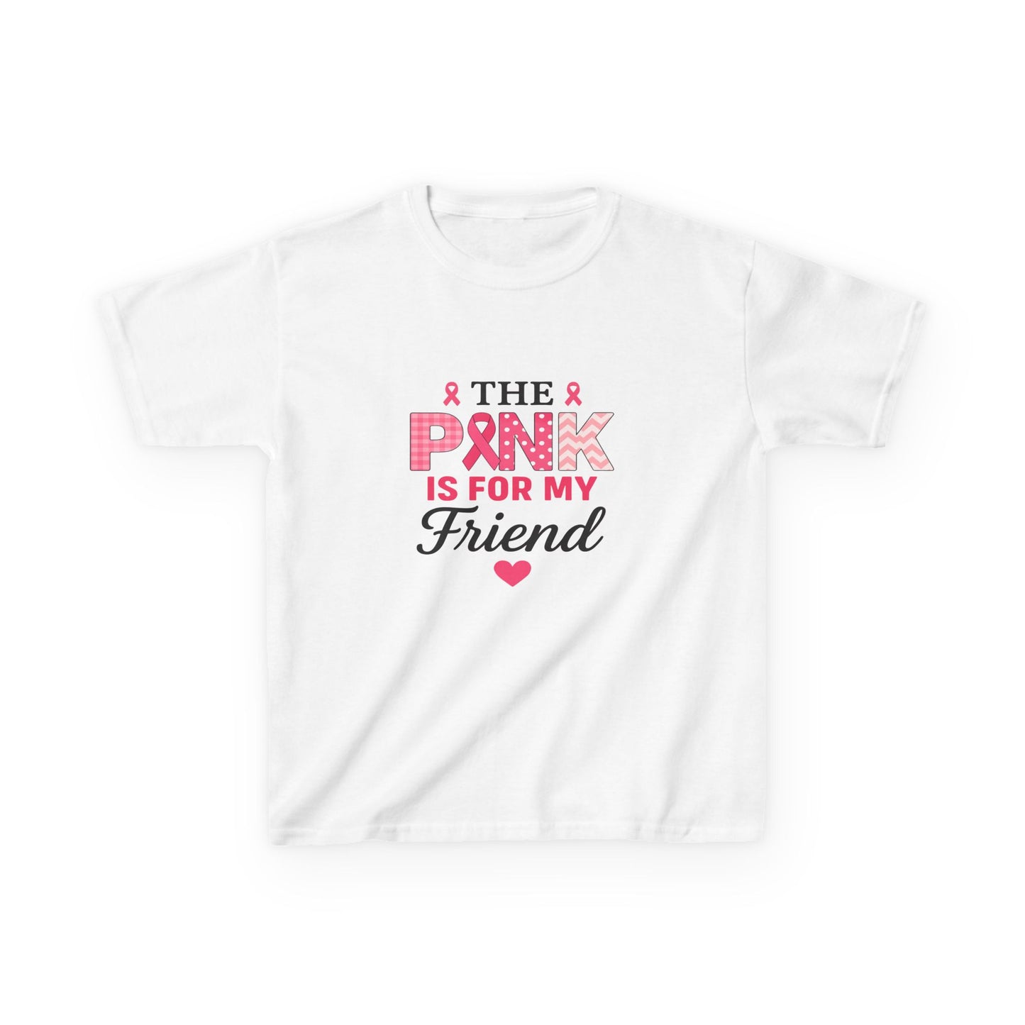 Pink Ribbon Dinosaur Christmas Tee - For My Friend