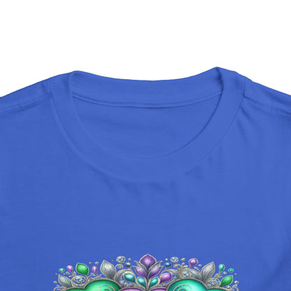 Toddler Tee Live Laugh Love Floral Design