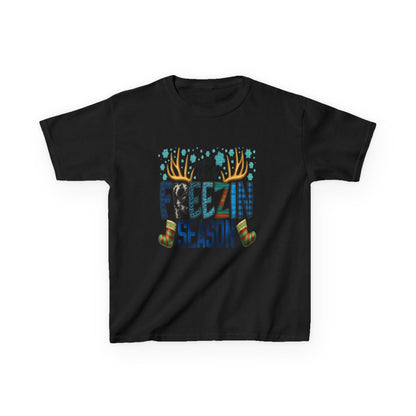 It's FREEZIN' Season Dinosaur Kids Tee - Xmas Gift