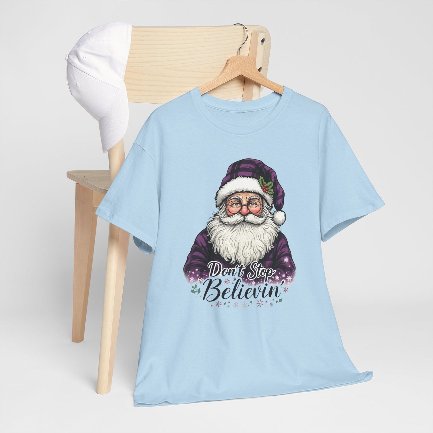 Don't Stop Believin' Santa Tee