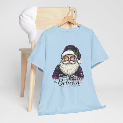 Don't Stop Believin' Santa Tee