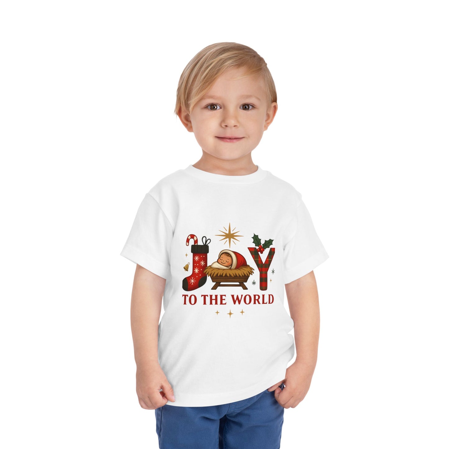 Joy to the World Toddler Christmas Tee
