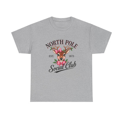 North Pole Social Club Reindeer Tee