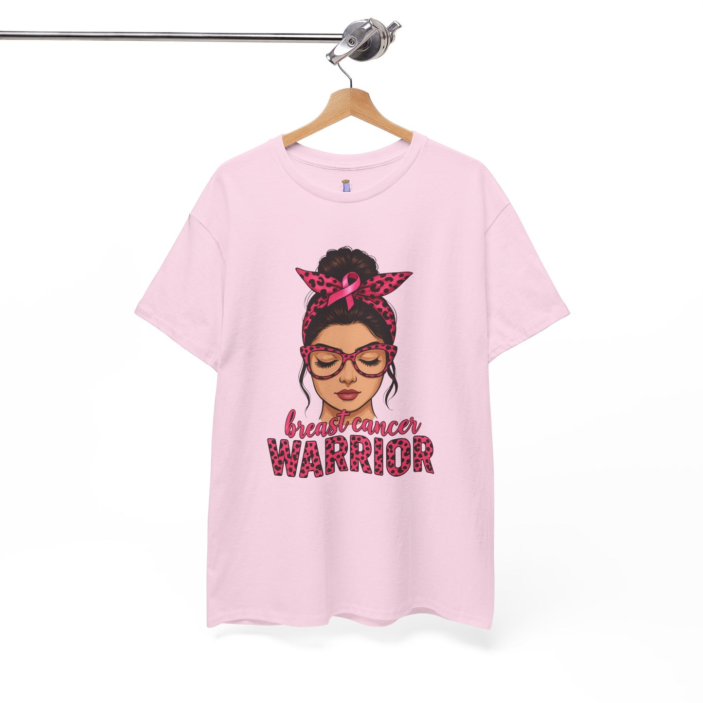 Breast Cancer Warrior Tee, Inspirational T-Shirt for Survivors, Supportive Gift for Cancer Awareness Events, Unisex Cotton Top, [...]