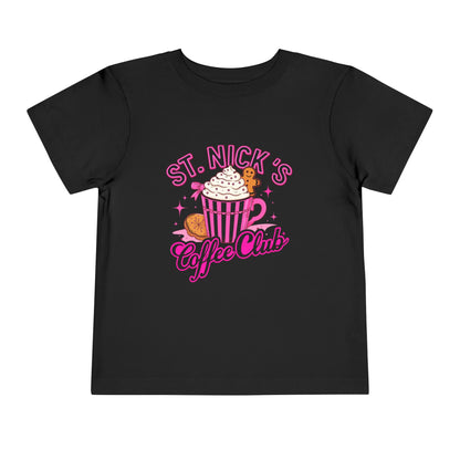 St. Nick's Coffee Club Toddler Christmas Tee