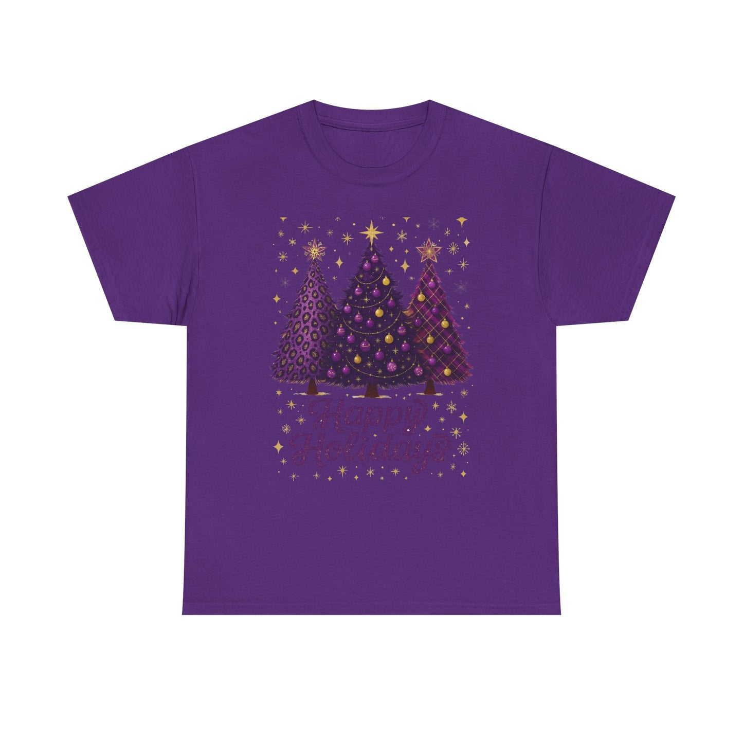 Christmas Tree Unisex Tee - Happy Holidays Design