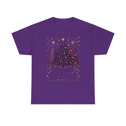 Christmas Tree Unisex Tee - Happy Holidays Design