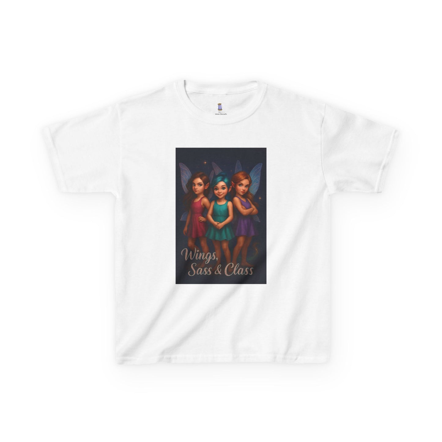 Whimsical Fairy Kids Tee, Cute T-Shirt for Girls, Birthday Gift, Fairytale Apparel, Fantasy Themed Clothing