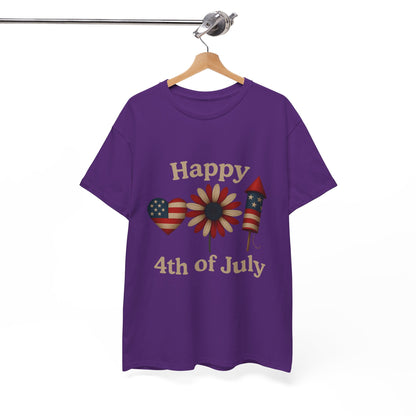 Happy 4th of July Patriotic Tee