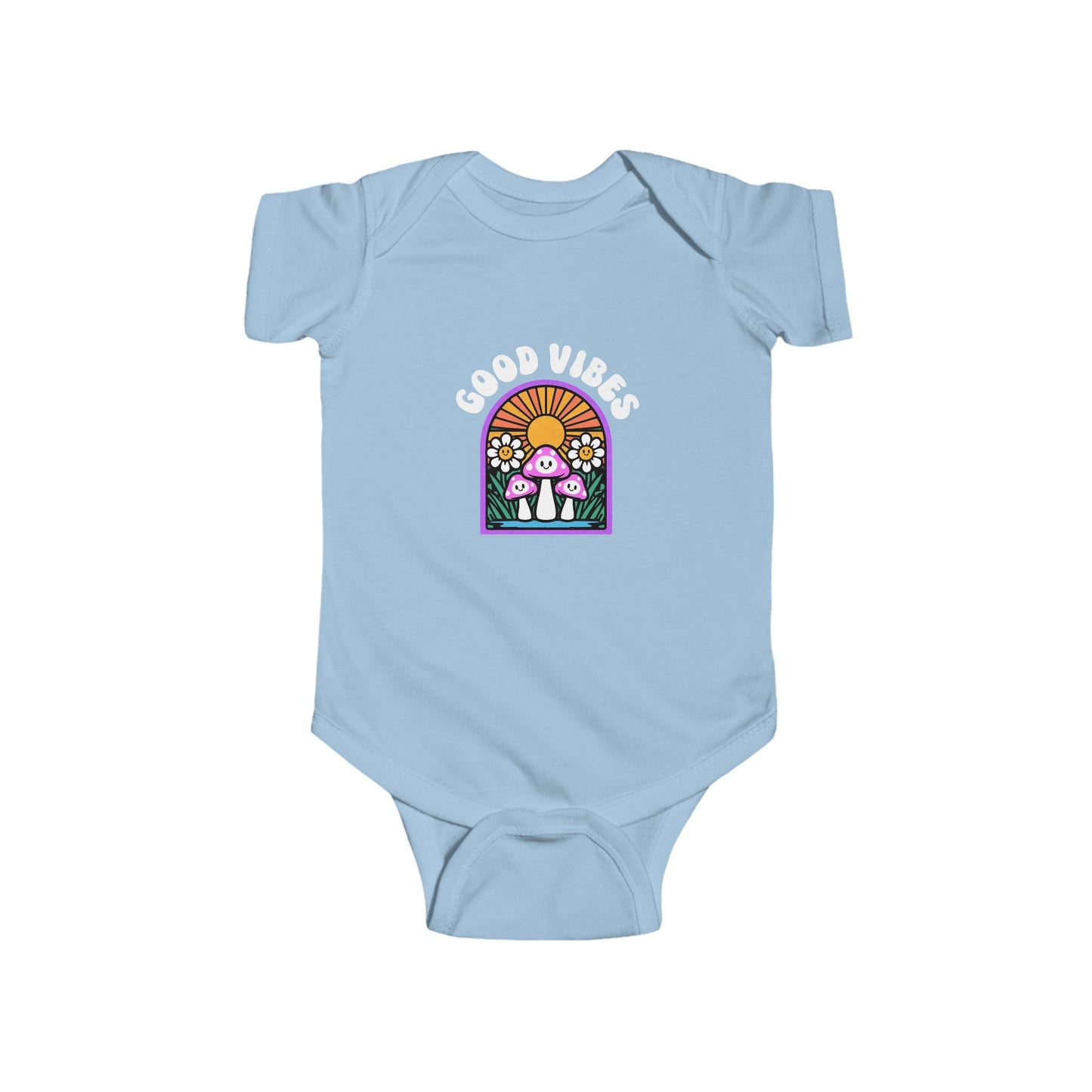 Good Vibes Infant Bodysuit, Baby Shower Gift, Toddler Outfit, Cute Baby Clothes, Sunshine Baby Apparel