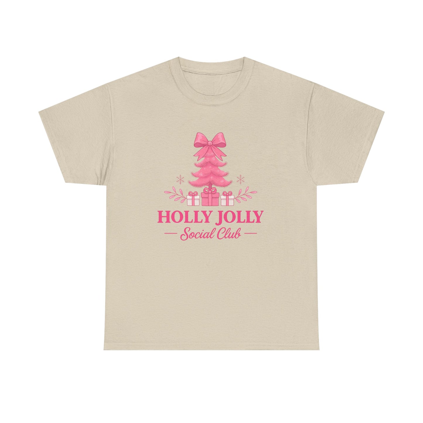 Holly Jolly Pink Tree Tee