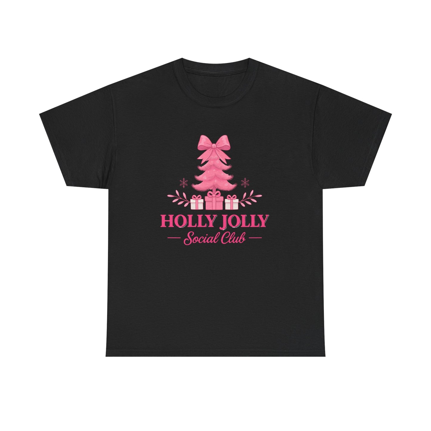 Holly Jolly Pink Tree Tee