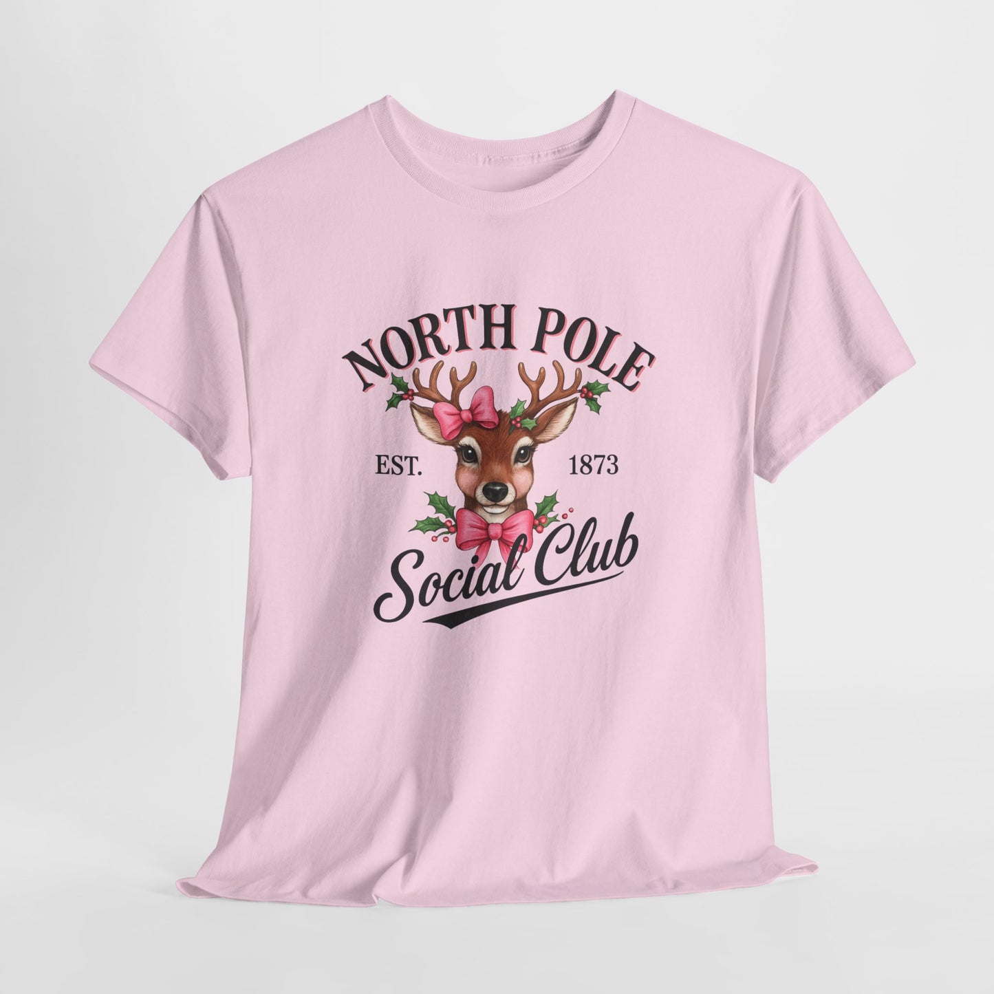 North Pole Social Club Reindeer Tee