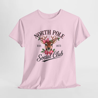 North Pole Social Club Reindeer Tee